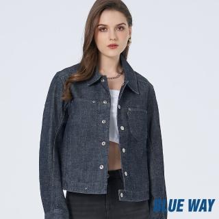 【BLUE WAY】女裝 率性丹寧牛仔 外套-BLUE WAY