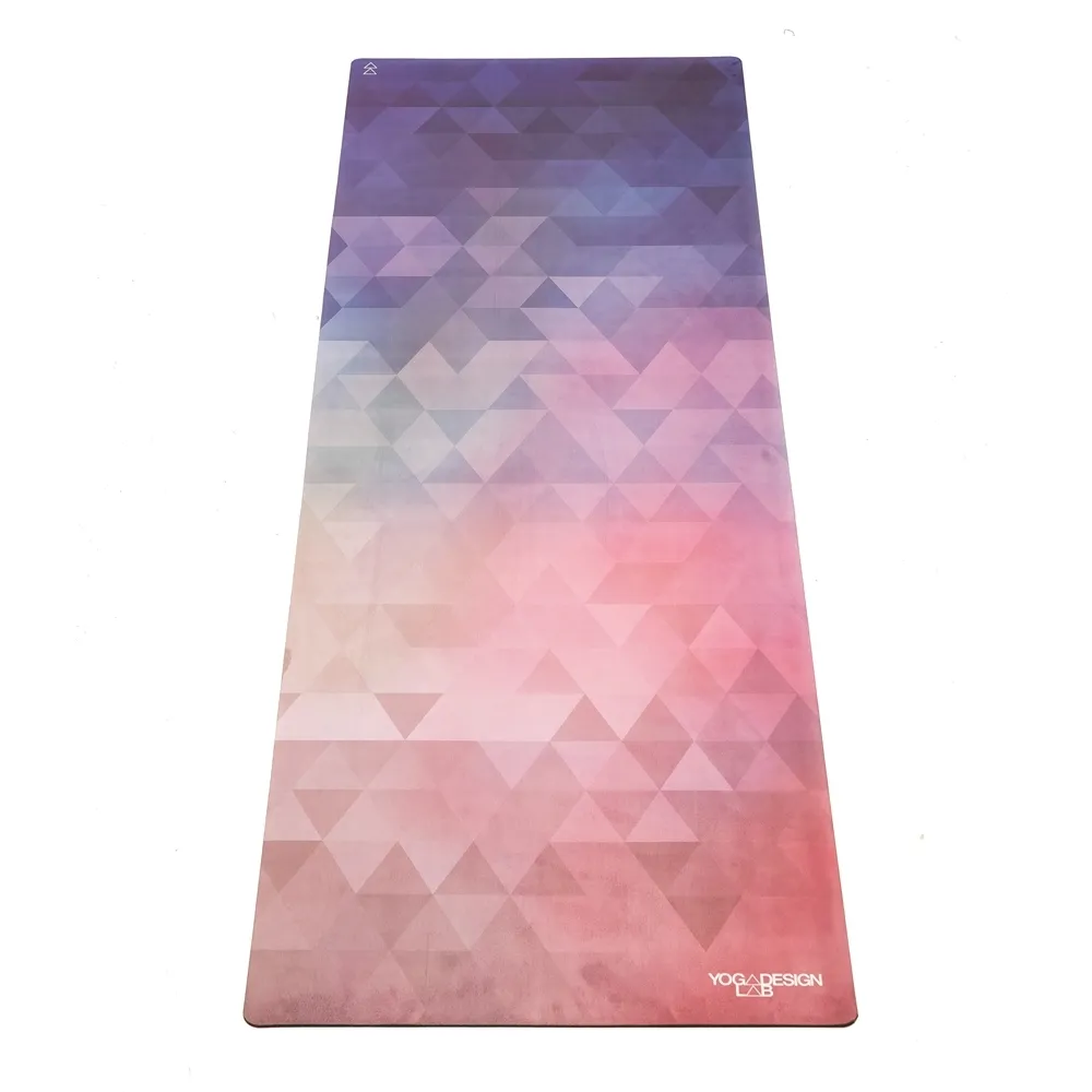 【Yoga Design Lab】Combo Mat 天然橡膠瑜珈墊3.5mm - Tribeca Love(超細纖維絨面瑜珈墊)