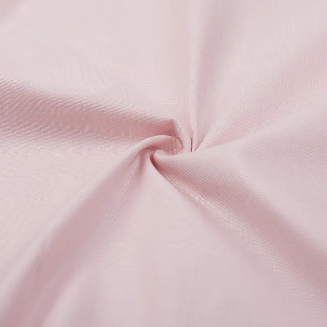 【ROBERTA諾貝達】奧地利素材 台灣製 配色領剪裁 紳士嚴選長袖襯衫(粉)