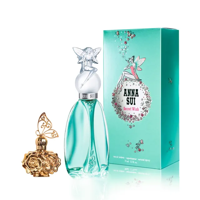 【ANNA SUI 安娜蘇】許願精靈淡香水75ml(專櫃公司貨)