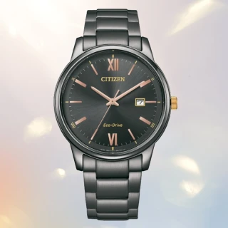 【CITIZEN 星辰】PAIR系列 光動能時尚腕錶 40mm(BM6976-72E)