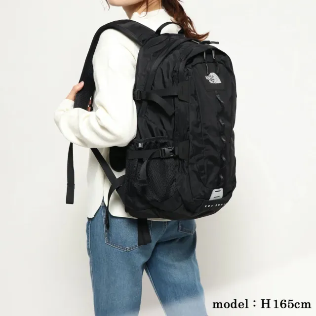 【The North Face】日本版 Hot Shot 中型 北臉 黑色 帆布 防潑水 北面 女包 男包 背包 書包 後背包