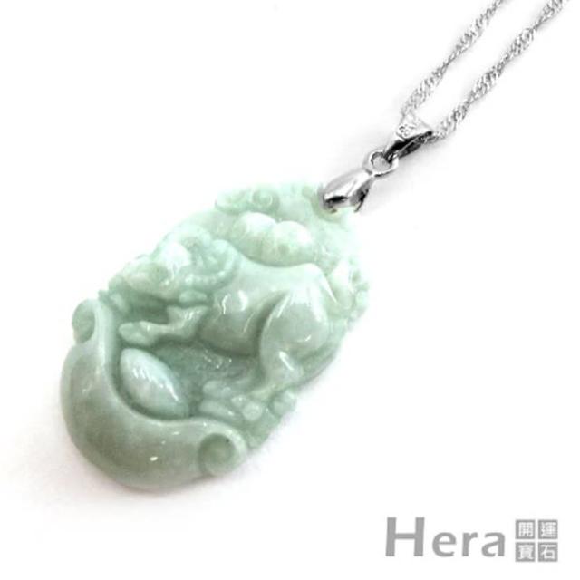 【HERA 赫拉】ll現貨ll頂級A貨翡翠項鍊-生肖牛(現貨瘋搶中)