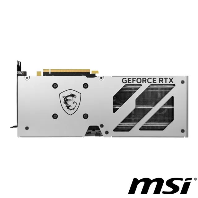 MSI 微星】GeForce RTX 4060 Ti GAMING X SLIM WHITE 16G 顯示卡(白色