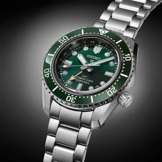 【SEIKO 精工】Prospex 大谷翔平廣告款 三日鍊 GMT 潛水陶瓷機械錶/SK027(SPB381J1/6R54-00D0G)