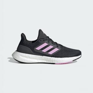 【adidas 愛迪達】慢跑鞋 女鞋 運動鞋 緩震 PUREBOOST 23 W 黑粉 IF2386