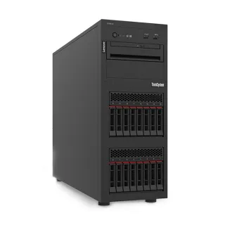 【Lenovo】E-2324G 四核高階雙電源伺服器(ST250 V2/E-2324G/16G/1TBX2HDD+512SSD/450WX2/2019ESS)