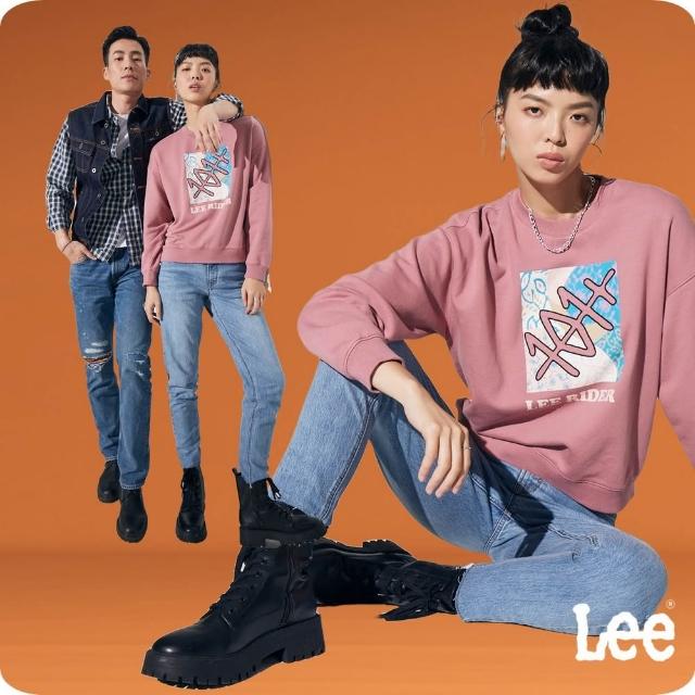 【Lee 官方旗艦】女裝 牛仔褲 / 413 高腰標準小直筒 淺藍洗水 / 101+ 系列(LB317099036)