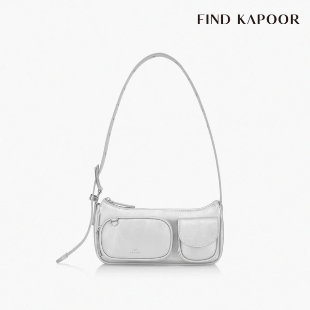 FIND KAPOORFIND KAPOOR BELTY POCKET 25 可調式肩背口袋新月包銀色