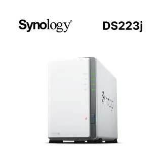 Synology 群暉科技】DS223j 2Bay NAS 網路儲存伺服器- momo購物網