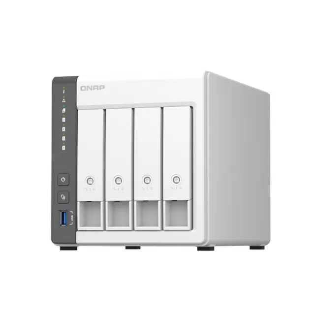 【QNAP 威聯通】搭希捷 4TB x2 ★ TS-433-4G 4Bay NAS 網路儲存伺服器