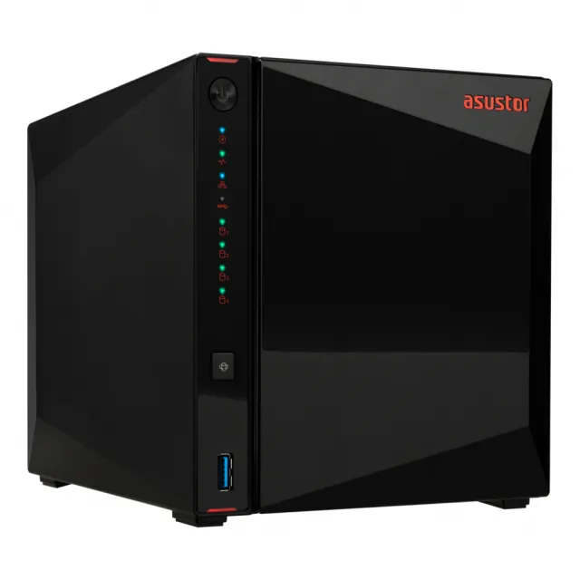 【ASUSTOR 華芸】搭希捷 4TB x2 ★ AS5404T 4Bay NAS 網路儲存伺服器