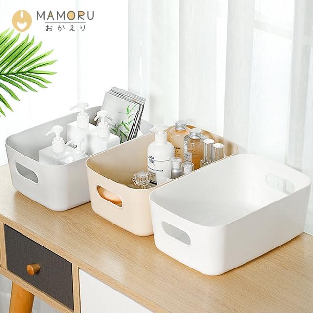 【MAMORU】簡約日系收納盒 大/中/小 任選6入組(收納盒/收納籃/衣櫃收納/置物籃)