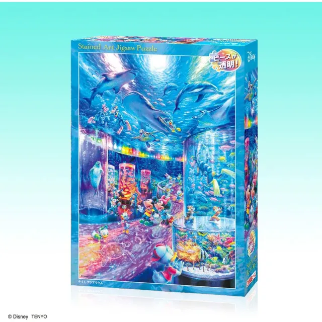 【TENYO】500透明小片拼圖 迪士尼水族館