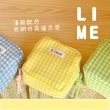 【檸檬收納】INS清新黃衛生棉收納化妝包(筆袋 化妝包 盥洗包 零錢包 耳機包 鑰匙包 生理包 萬用包)