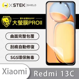 【o-one大螢膜PRO】XiaoMi小米 redmi 13C 手機螢幕保護貼(輕微劃痕修復 輕薄抗擊 裸機質感)