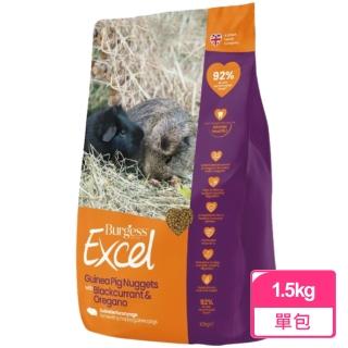 【Burgess 伯爵】天竺鼠專用飼料 黑加侖&奧勒岡葉 1.5KG(天竺鼠飼料)
