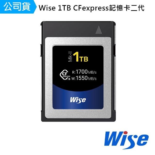 【Wise 裕拓】1TB CFexpress Type B Mk-II 記憶卡(公司貨)