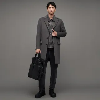 【ALLSAINTS】HAL 羊毛大衣Grey MC032Z(常規版型)