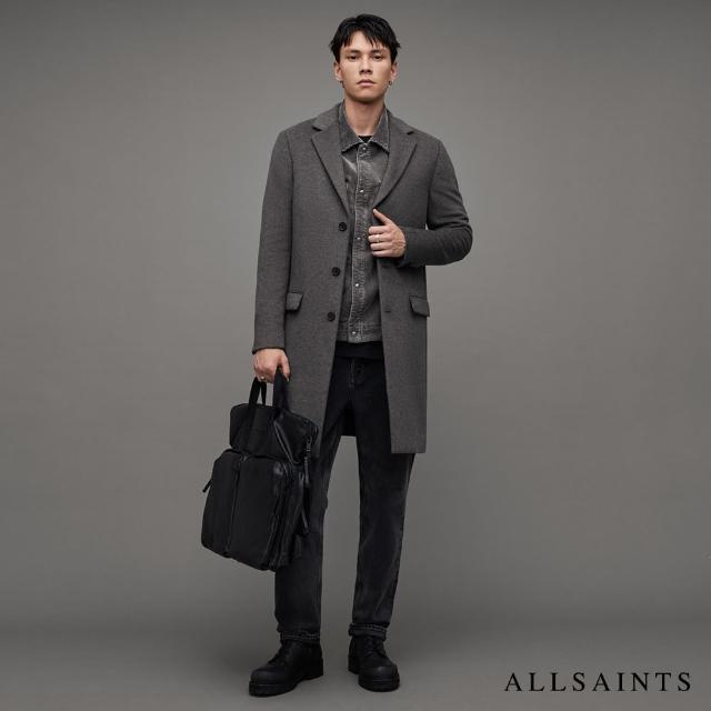 【ALLSAINTS】HAL 羊毛大衣Grey MC032Z(常規版型)
