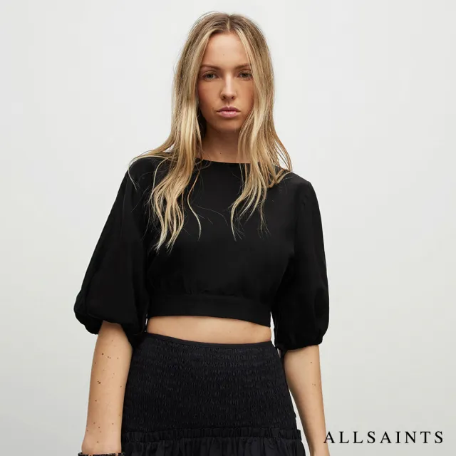 【ALLSAINTS】ASTA 短版上衣Black WM319W(舒適版型)