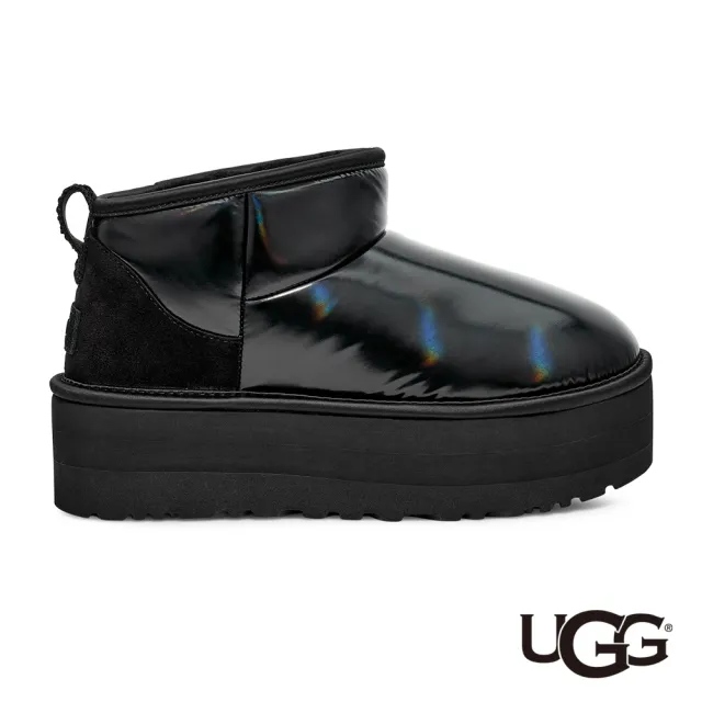 UGG】女鞋/靴子/厚底靴/雪靴/Ultra Mini Platform Hi Shine(黑色