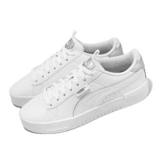 【PUMA】休閒鞋 Jada Renew Pop-Up Metallics 女鞋 白 銀 小白鞋 皮革 復古(393204-02)