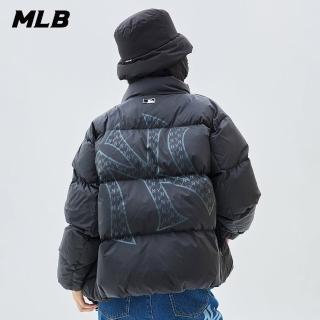 【MLB】背後大Logo鵝絨外套 MONOGRAM系列 紐約洋基隊(3ADJM0636-50BKS)