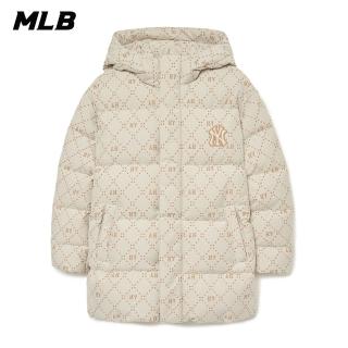 【MLB】連帽羽絨外套 MONOGRAM系列 紐約洋基隊(3ADJM0336-50CRD)
