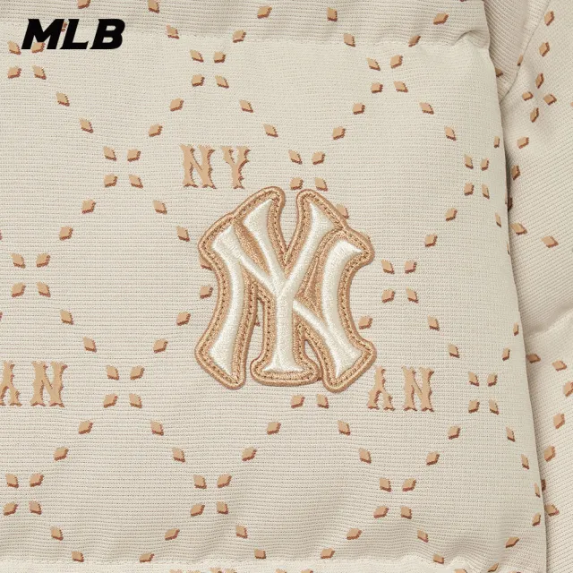 【MLB】連帽羽絨外套 MONOGRAM系列 紐約洋基隊(3ADJM0336-50CRD)