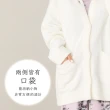 【aimerfeel】大口袋針織開襟毛衣-米白色(1800670-OW)
