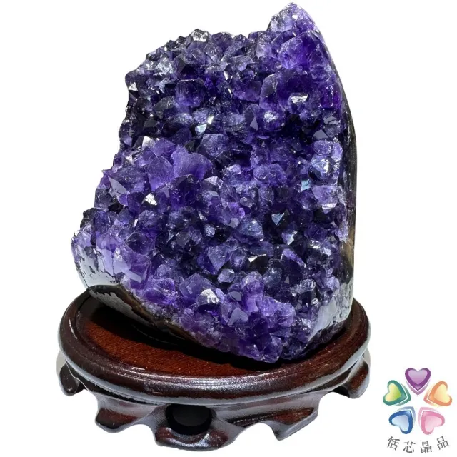 【恬芯晶品】天然紫水晶頂級烏拉圭帝王紫晶鎮A+59(頂級烏拉圭紫晶鎮招財開運風水財運業績財位招貴人紫晶洞)
