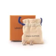 【Louis Vuitton 路易威登】LV ICONIC LOGO 金屬及琺瑯針式耳環(M01136)