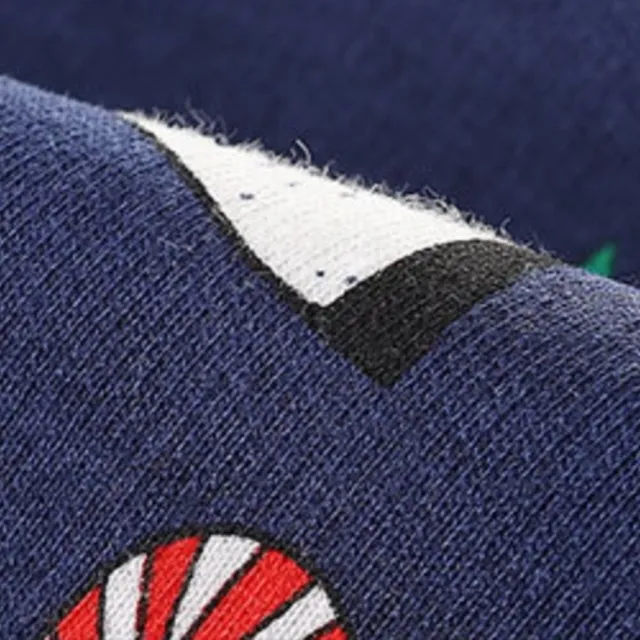 【橘魔法】滿印聖誕麋鹿企鵝長袖上衣(聖誕服裝 聖誕節 耶誕節 衛衣 薄長袖 男童 兒童 童裝)