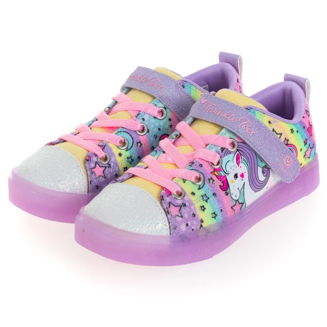 SKECHERSSKECHERS 女童系列燈鞋 TWINKLE SPARKS ICE(314783LLVMT)