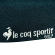 【LE COQ SPORTIF 公雞】高爾夫系列 男款綠色彈力字母印花短襪 QGS0K083