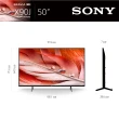 【SONY索尼】BRAVIA 50型 4K Google TV 顯示器(XRM-50X90J)