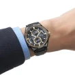 【CITIZEN 星辰】GENTS系列 光動能超級鈦月相腕錶-咖X金42mm(BU0065-64)