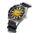 【CITIZEN 星辰】PROMASTER NY012系列 酷色潛水機械錶-黃面41mm(NY0120-01X)