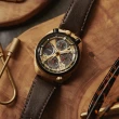 【CITIZEN 星辰】韋禮安配戴款 Tsuno Chrono 50週年限定款 牛頭錶 計時腕錶 禮物推薦 畢業禮物(AV0072-01X)