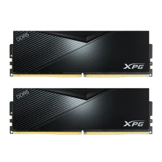【ADATA 威剛】LANCER  DDR5 5600 32GB*2 黑色 超頻桌上型記憶體(AX5U5600C3632G-DCLABK)