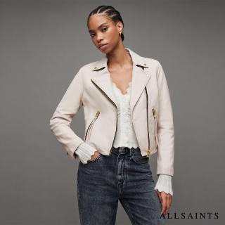 【ALLSAINTS】DALBY 羊皮騎士皮衣IVORY WHITE WL018N(修身版型)