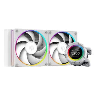 【ID-COOLING】SL240 WHITE 一體式水冷 CPU散熱器(白色)