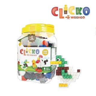 【WOOHOO】CLICKO 卡卡積木-200pcs