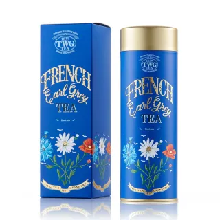 【TWG Tea】頂級訂製茗茶 法式伯爵茶 100g/罐(French Earl Grey;黑茶)