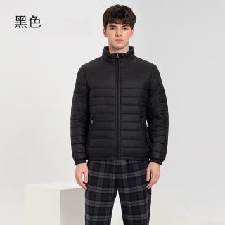 【巴黎精品】現貨+預購 真羽絨90%白鴨絨輕羽絨外套羽絨衣夾克(保暖立領薄款百搭休閒男外套4色a1dl12)