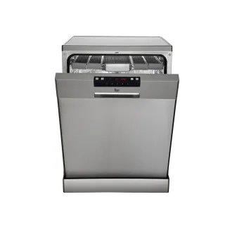 【TEKA】不銹鋼 60CM 獨立式洗碗機 110V 三層籃架 上層單獨清洗 含標準安裝(LP-8850)