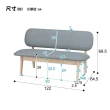 【NITORI 宜得利家居】◎木質餐桌椅4件組 RELAX WIDE 160 NSF WW/OR/GY 橡膠木(餐桌椅組 餐桌 餐椅)