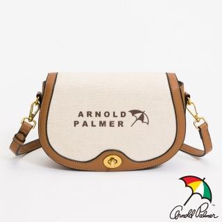 【Arnold Palmer 雨傘】斜揹包 Soleil系列(米白色)