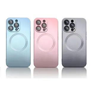 【Timo】iPhone 15/14/13/12 系列任選 星光金屬質感 MagSafe磁吸手機殼